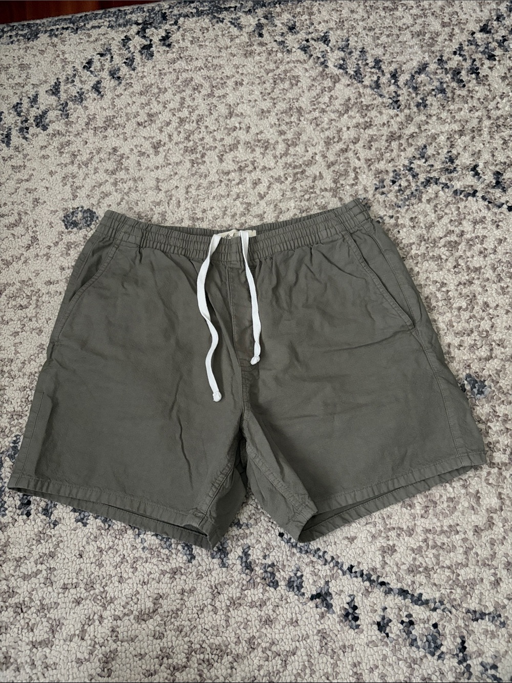 Men's Olive Casual Shorts